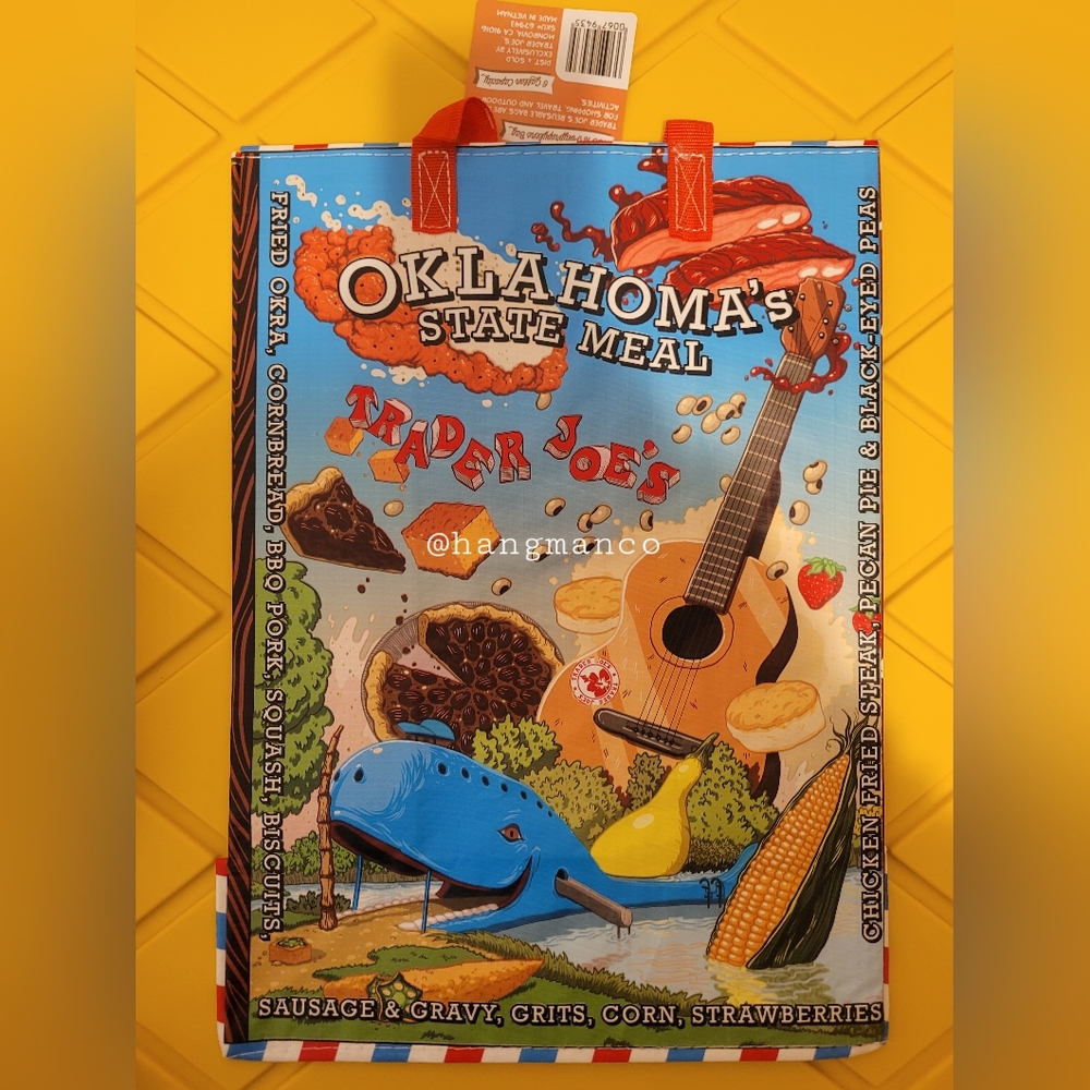 Trader Joe’s Reusable State Bag (OKLAHOMA)